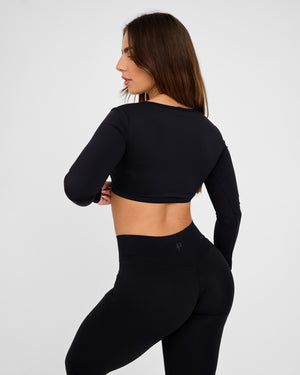 بلوزة باليه باليه قصيرة من ليغاسي