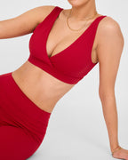 Reggiseno sportivo Legacy Ultimate con scollo a V