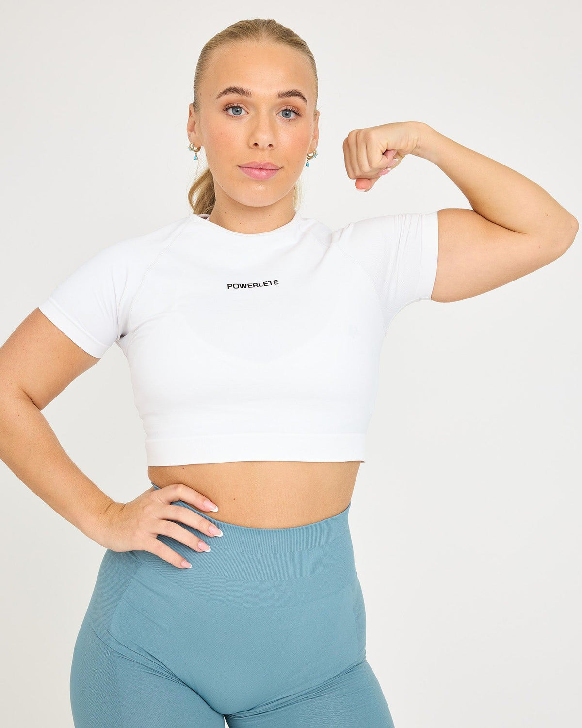 Evolve Sømløs SS Crop Top