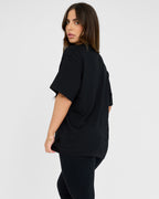 Varsity T-shirt i overstørrelse