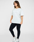 Varsity T-shirt i overstørrelse